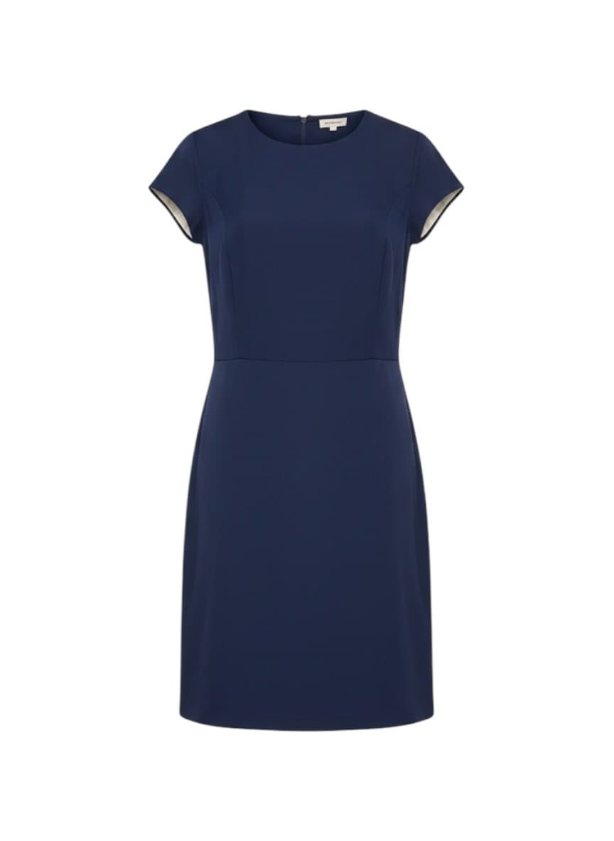 Vestido Marinho Parresh GG, Azul-marinho, tamanho GG