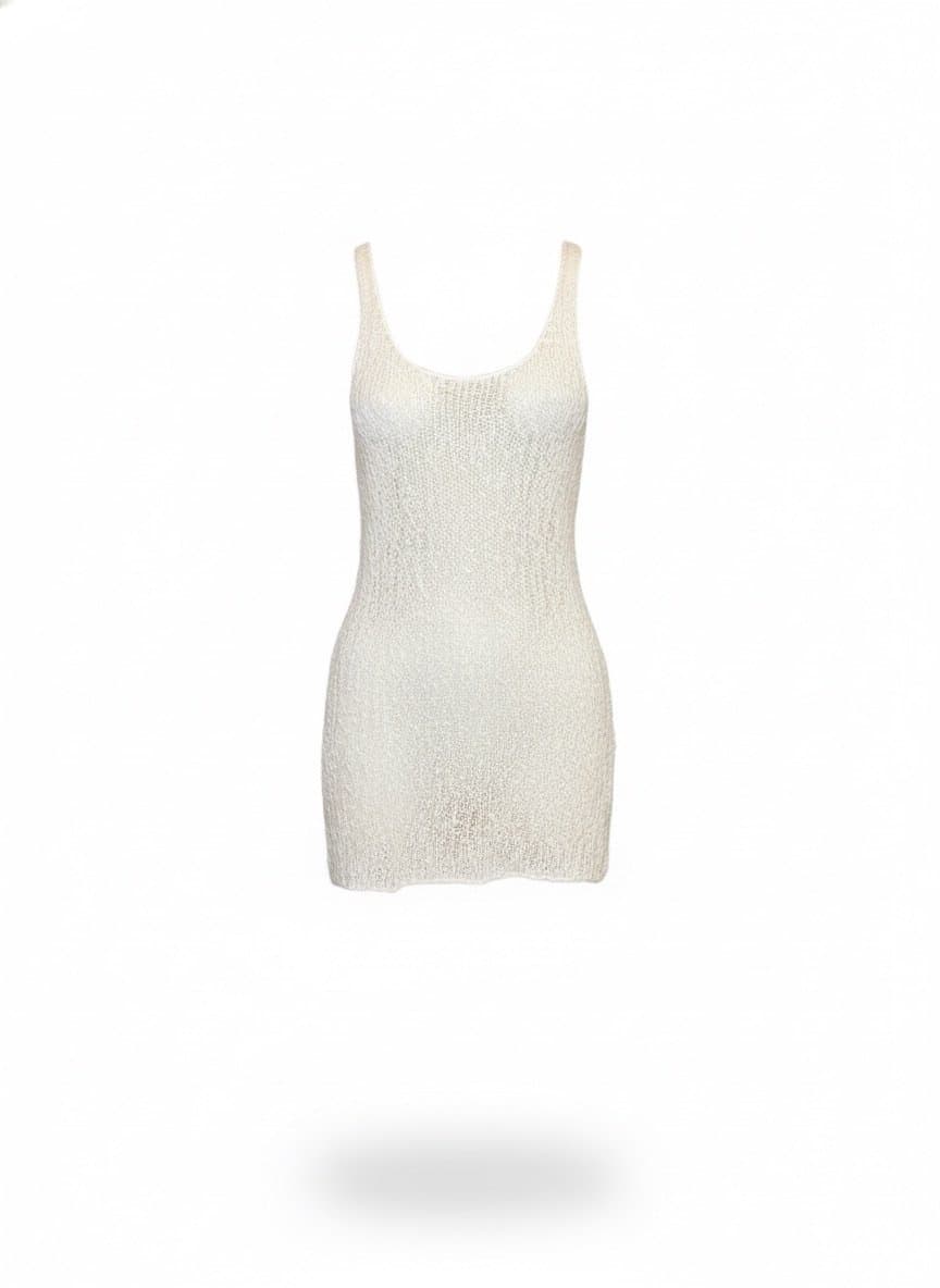 Regata Off Tricot Talita Kume P, Talita Kume, Branco, tamanho P