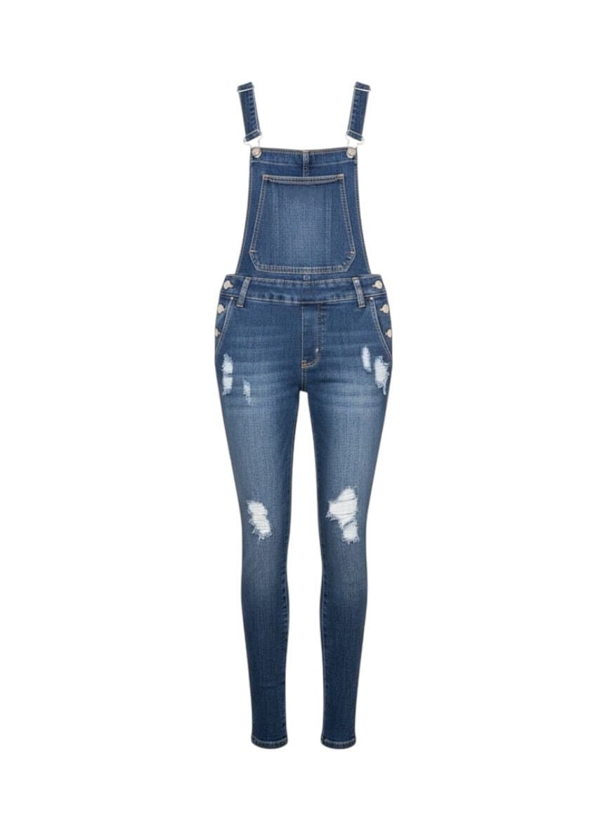 Macacao Jeans Jeanswear 36, Azul, tamanho 36