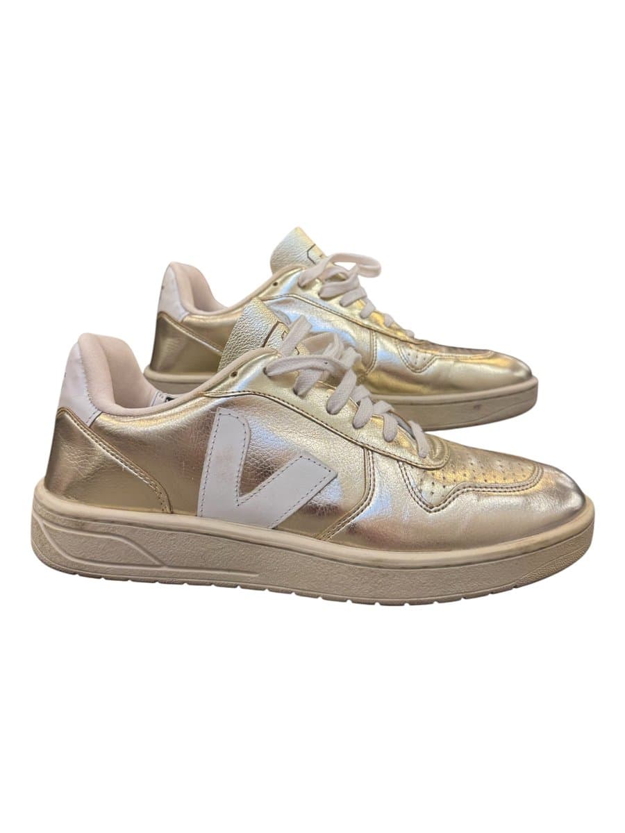 Tenis Dourado Vert - 1 Linha, Dourado, tamanho 37