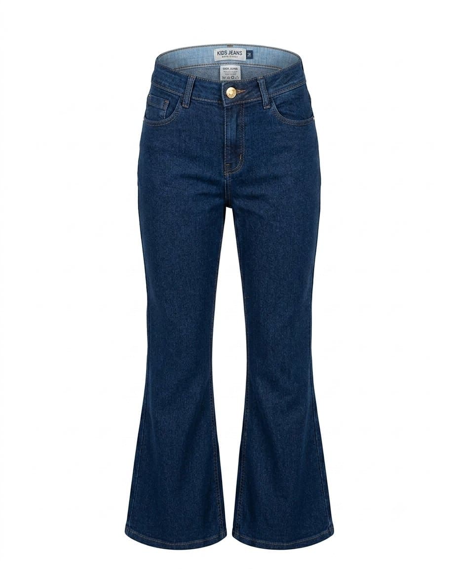 Jeans &jeans Escura Reta, Azul, tamanho 40