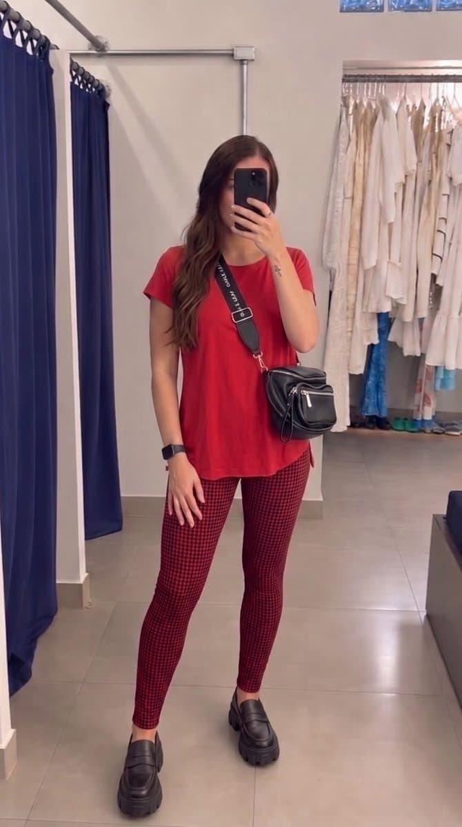 Tshirts Malha Vermelha Gistel, Vermelho, tamanho G — foto 4