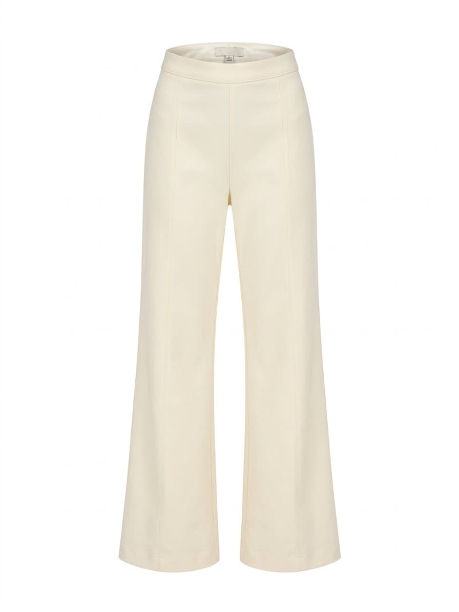 Calça Alfaitaria Creme Villa Fashion, Creme, tamanho M