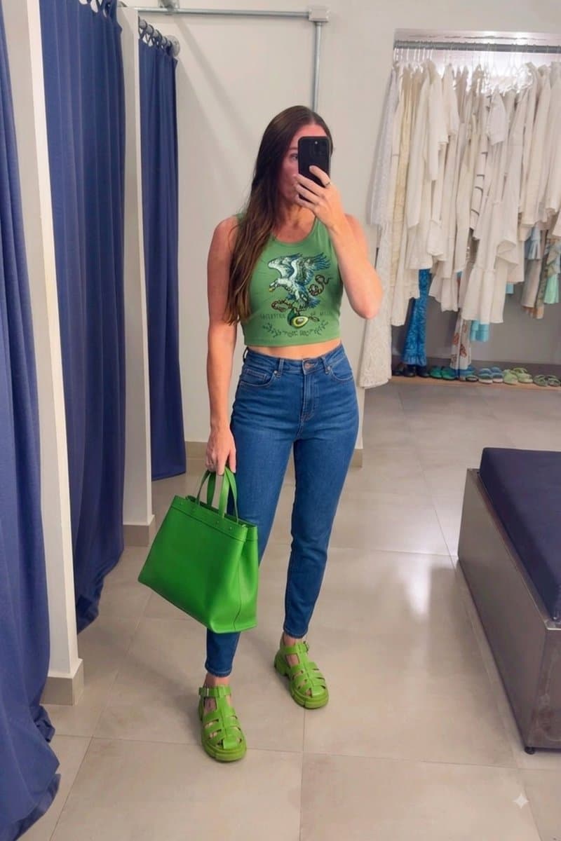 Jeans Siknny Dress To, Dress To, Azul, tamanho 40 — foto 3