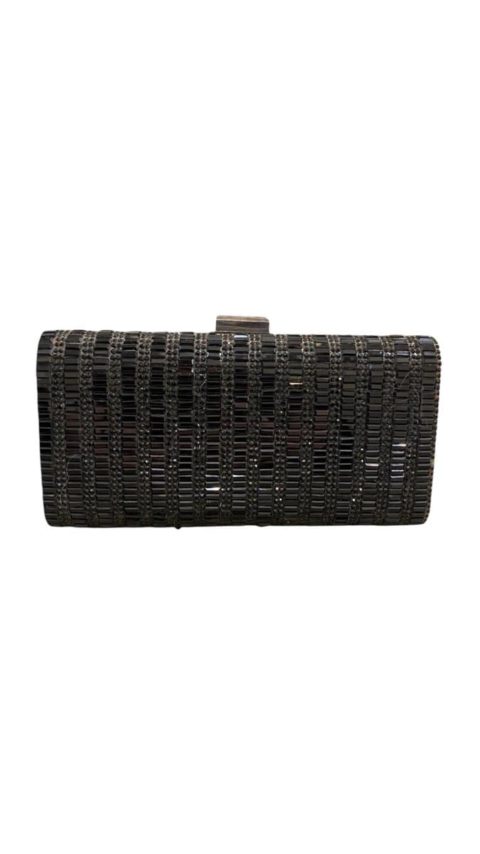 Clutch Preta Canutilho, Preto, tamanho Não informado