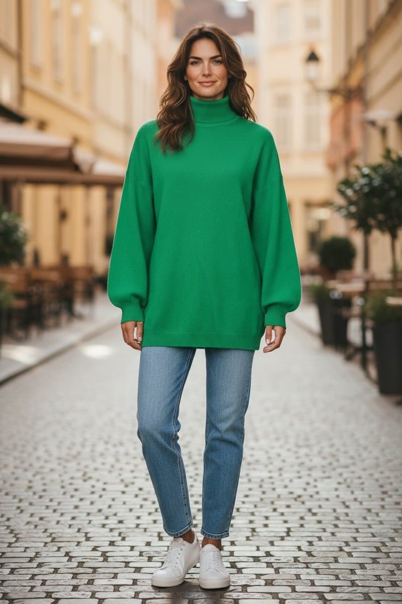 Blusa Verde Tricot ML Amaram M, Verde, tamanho M — foto 2