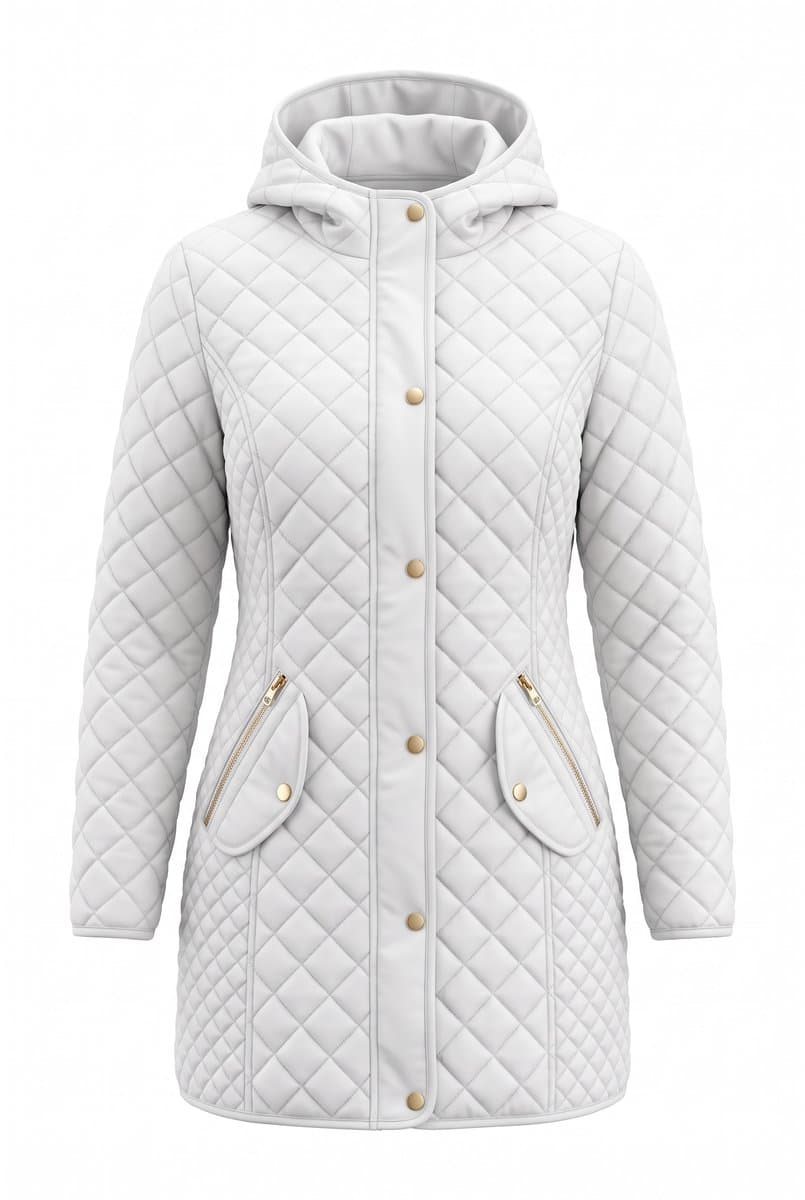Casaco Nylon Branco Cavalini G, Branco, tamanho G