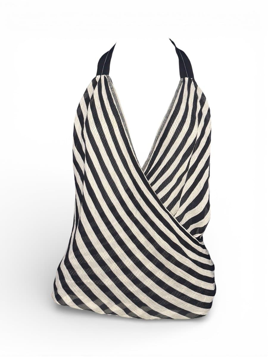 Blusa Listras PB M, Preto, tamanho M