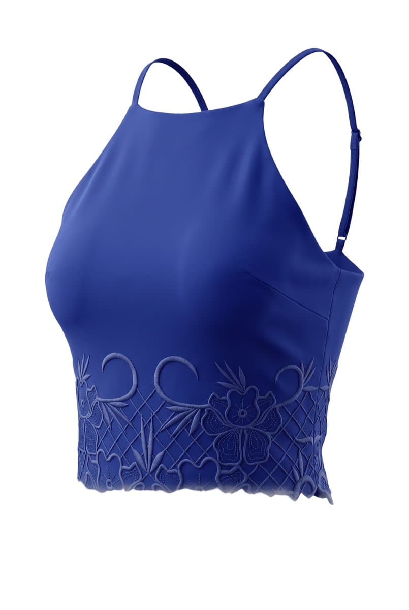 Blusa Roxa Bordado Lez A Lez, Lez a Lez, Violeta, tamanho M