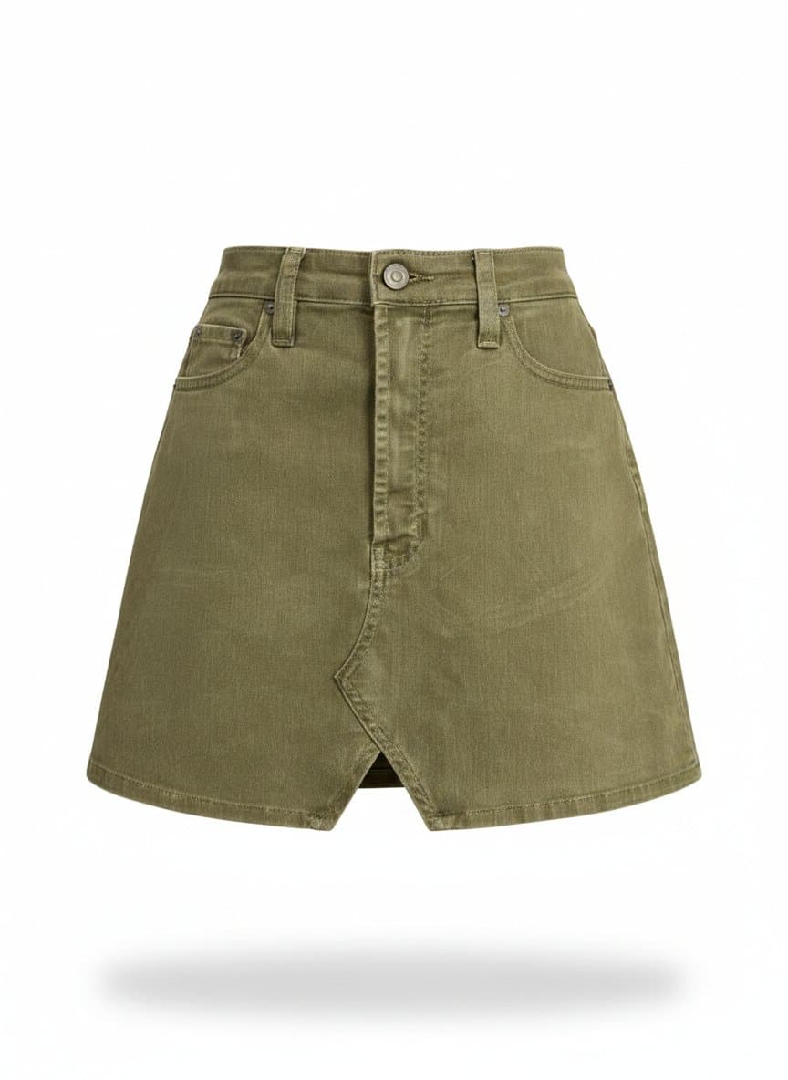 Saia Sarja Militar Animale, Animale, Verde-musgo, tamanho 36