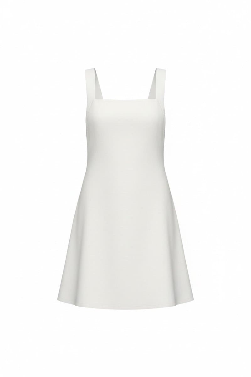 Vestido Branco M, Branco, tamanho M