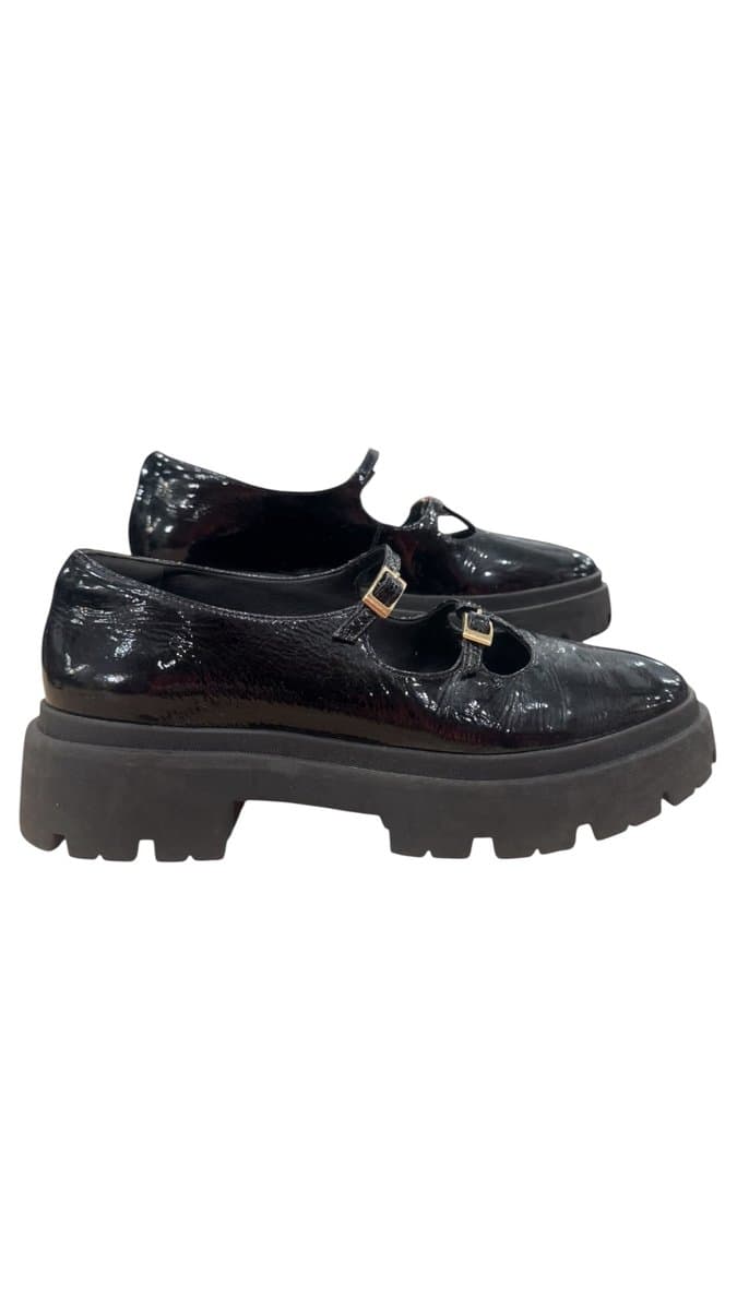 Sapato Preto Verniz Schutz 36 51 Smd-167, Schutz, Preto, tamanho 36