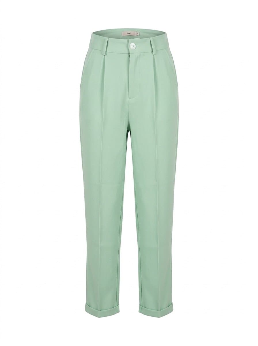 Calça Verde Elise P, Verde, tamanho P