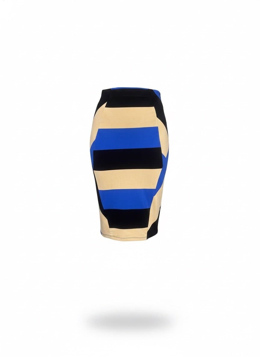 Saia Listra Azul Namine, Namine, Azul, tamanho P