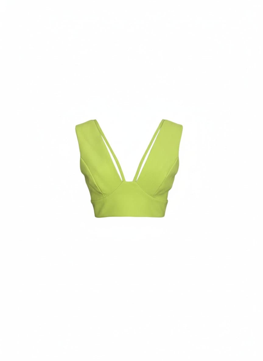 Top Verde Pistache Gitaa P, Verde, tamanho P