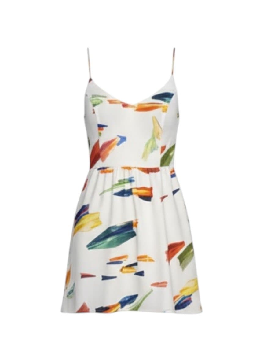 Vestido FYI Colorido P, FYI, Estampada, tamanho P