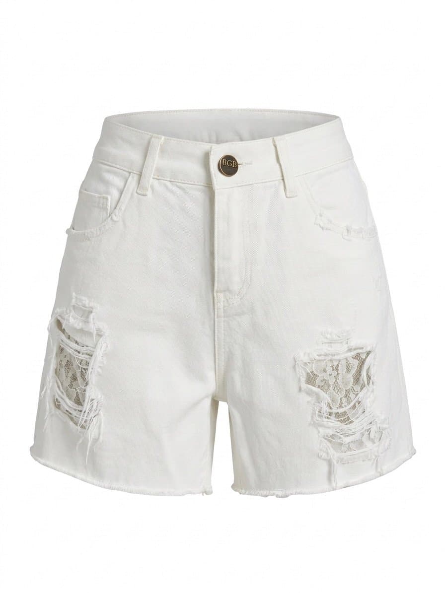 Shorts Branco Bobstore 36, Bobstore, Branco, tamanho 38