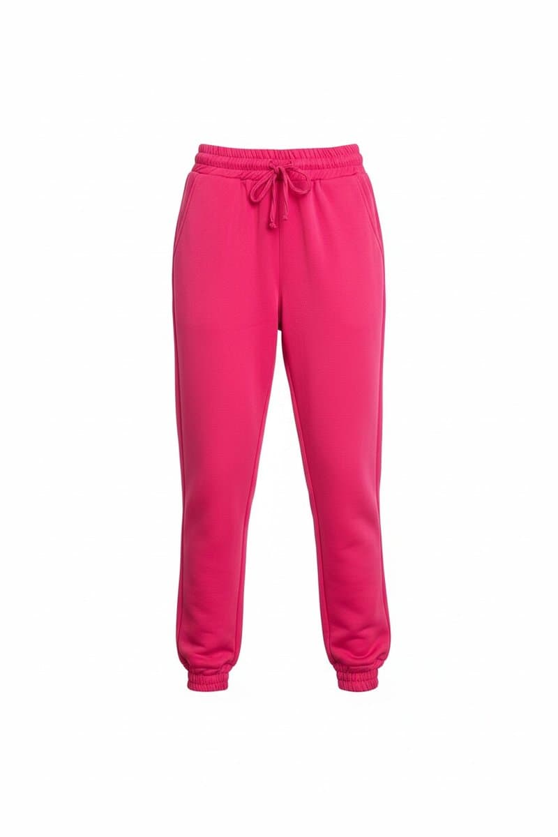 Calça Pink Elastico M, Rosa-chiclete, tamanho M