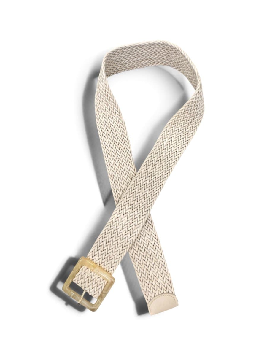 Cinto Off Trisse Malha, Branco, tamanho -