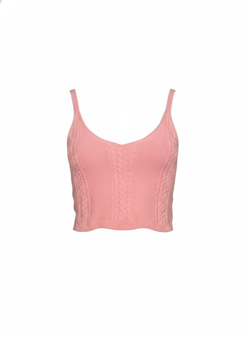 Top Trico Rosa, Rosa, tamanho P
