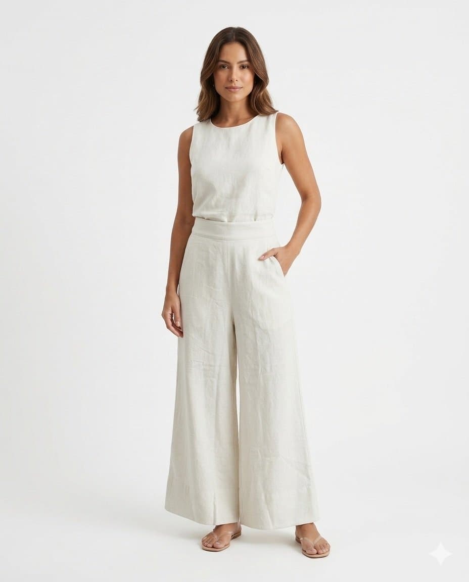 Calça Linfo Off Dress To 34, Dress To, Branco, tamanho 34 — foto 2