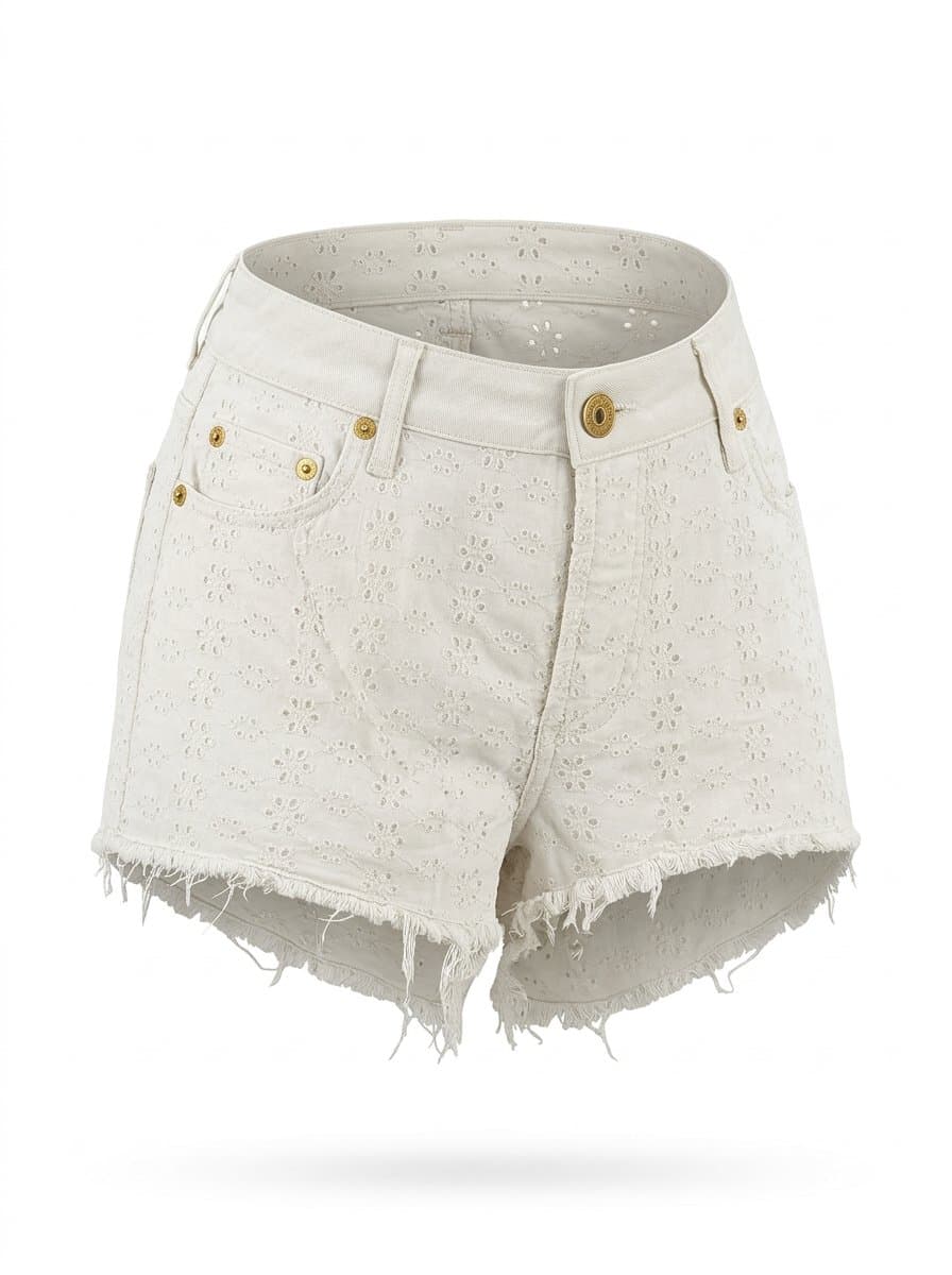 Shorts Branco Laise CKJ 40, Calvin Klein, Branco, tamanho 40