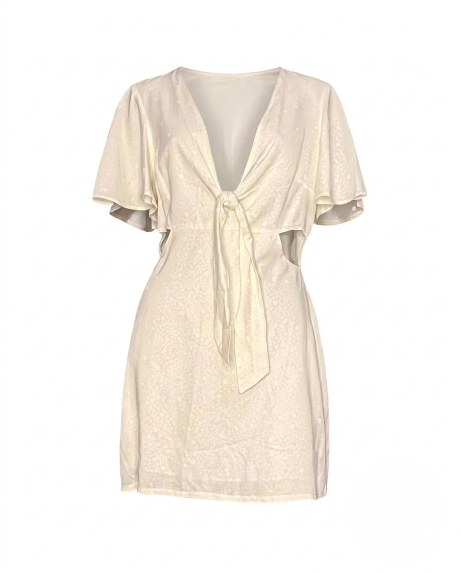 Vestido Off Carlota Costa, Carlota Costa, Branco, tamanho M