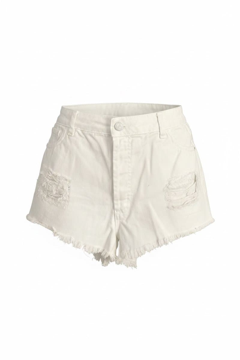 Shorts Sarja Branco Farm, Farm, Branco, tamanho 40