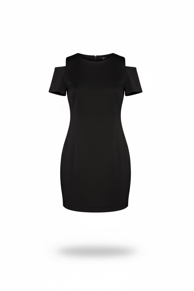 Vestido Preto Basico CKJ P, Calvin Klein, Preto, tamanho P